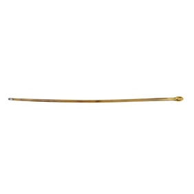 A French 22k gold, turquoise and amethyst walking cane
