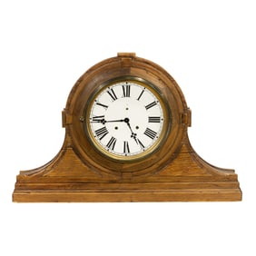 A large American tambor form clock