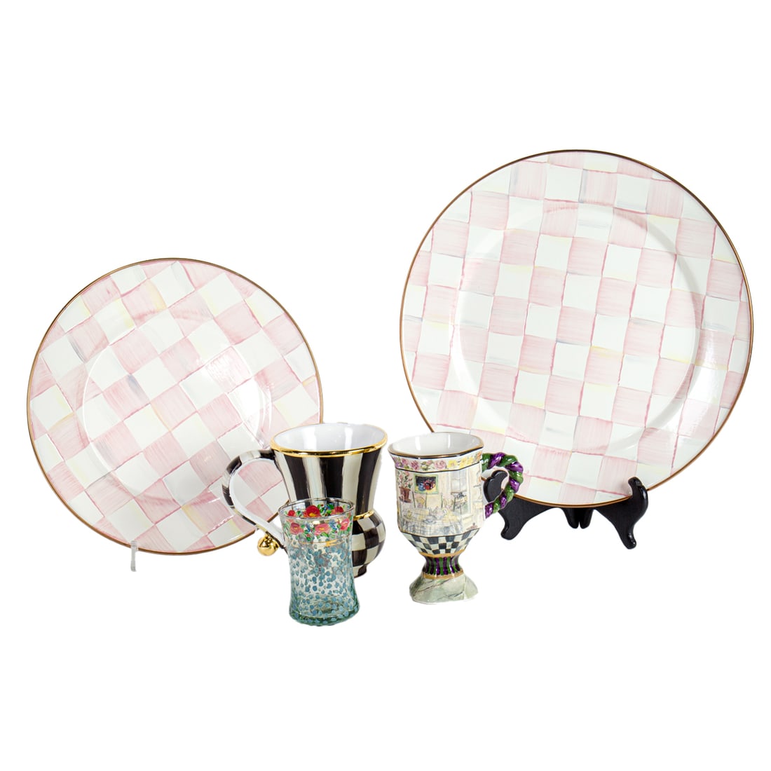 A group of Mackenzie-Childs table ware (1 of 4)