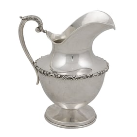 An American sterling pitcher