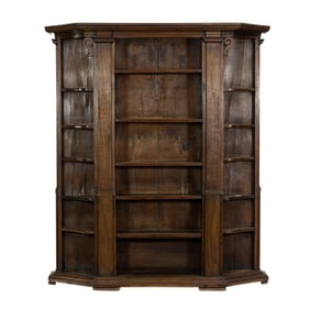 A French open vitrine, circa 1700 and later
