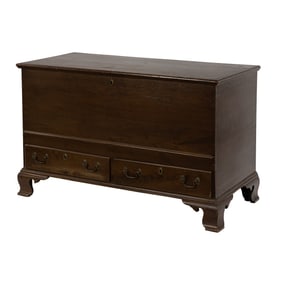 A Chippendale blanket chest late18th century