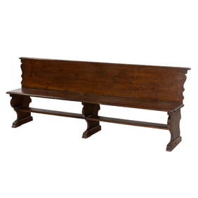 A French hall bench, circa 1770