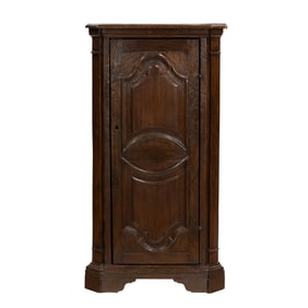 A fine French corner cabinet, circa 1750