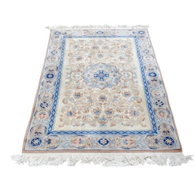A Chinese sculpted carpet