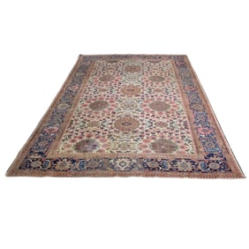 An antique Persian Mahal carpet