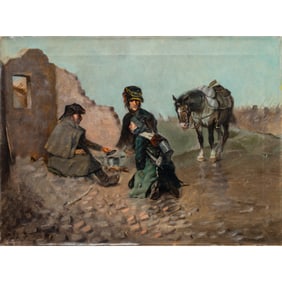 Painting, Henri-Eugene Louvet