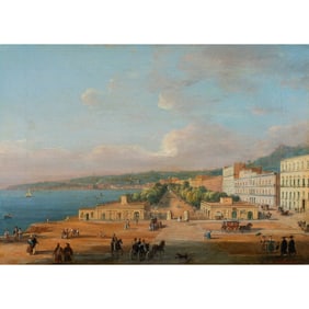 Painting, Attributed to Ippolito Caffi