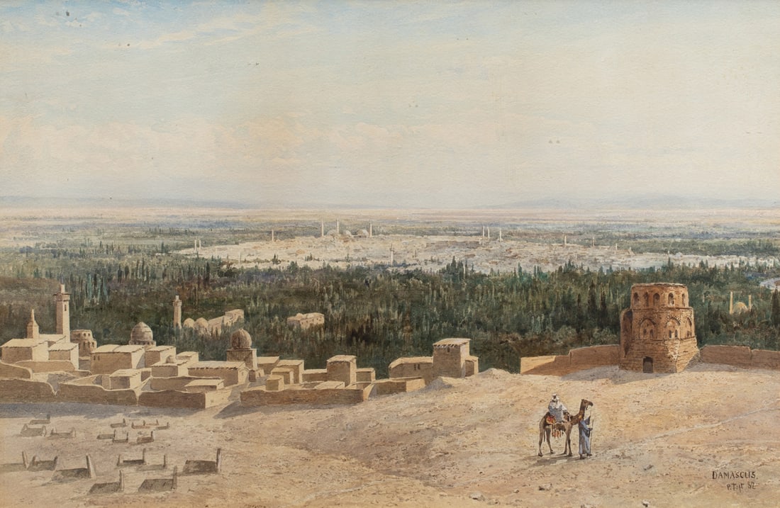 Watercolor, Peter Petersen Toft (1 of 4)