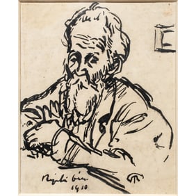 Drawing, Joszef Rippl-Ronai