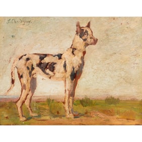 Painting, Jules Chardigny