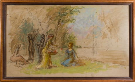 Painting, Everett Shinn