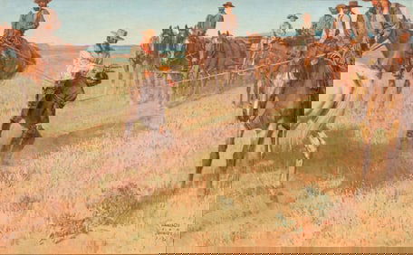 Painting, Harold Von Schmidt