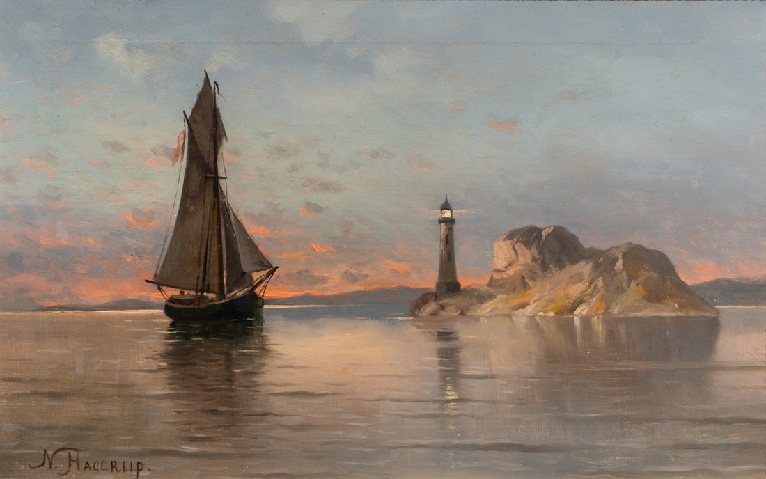 Painting, Nels Hagerup (1 of 5)