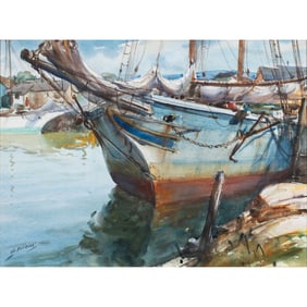 Watercolor, James Milton Sessions