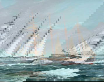 Painting, Hans Skalagard