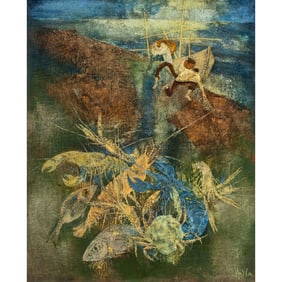 Painting, Felix Varla (Varlamishvili)