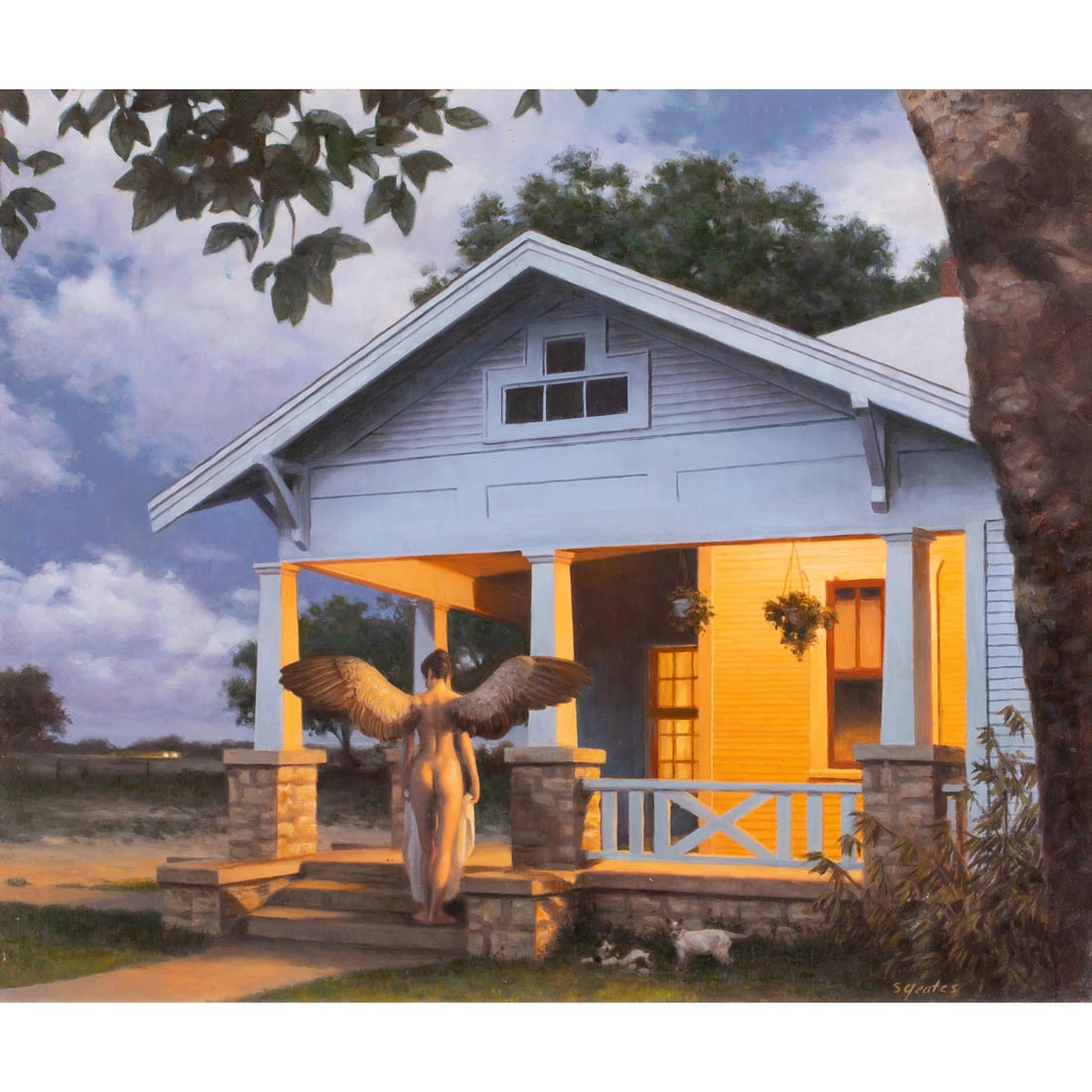 Painting, Sam Yeates (1 of 4)