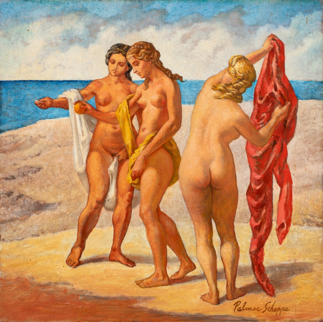 Painting, Palmer Schoppe (1 of 4)