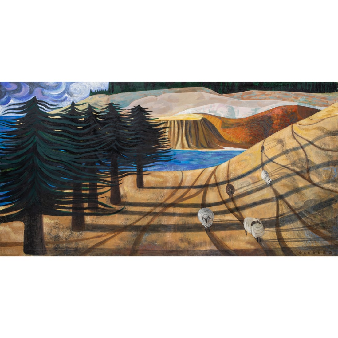 Painting, Emmy Lou Packard (1 of 5)