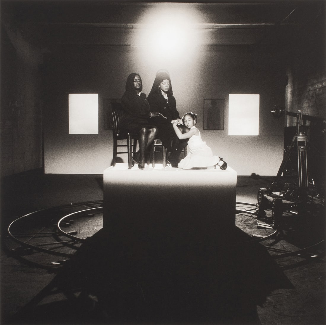 Photograph, Carrie Mae Weems: Carrie Mae Weems (American, b. 1953), "Mourning from Constructing History," 2008, archival pigment print, signed and dated verso, edition 4/25, image: 14.5"h x 14.5"w, sheet (unframed): 20"h x 16"w