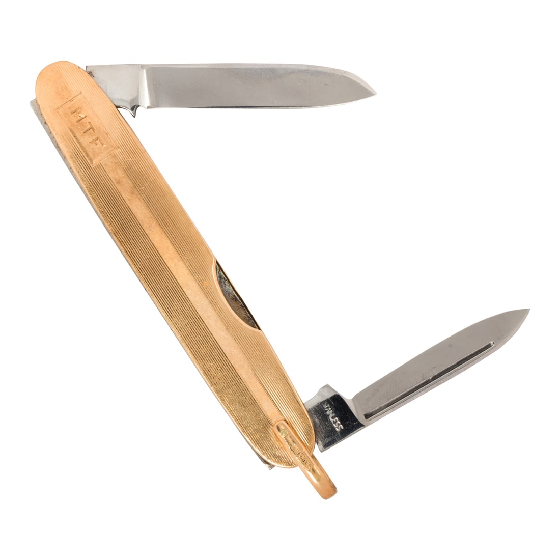 A Cartier 14k gold pocketknife (1 of 2)