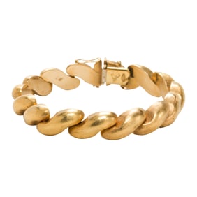An 18k gold San Marco bracelet, Italy
