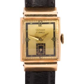 A Gotham 14k gold wristwatch