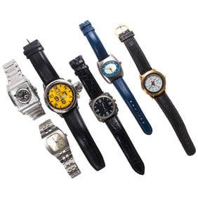 A group of watches