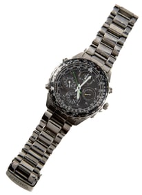 A Seiko stainless steel watch