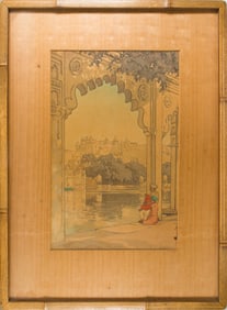 Horishi Yoshida (1876-1950) - Udaipuru no shiro