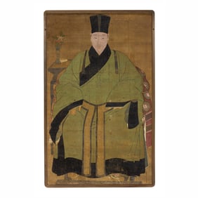 A Chinese ancestor portrait