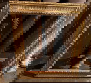 Pair of gold leaf frames