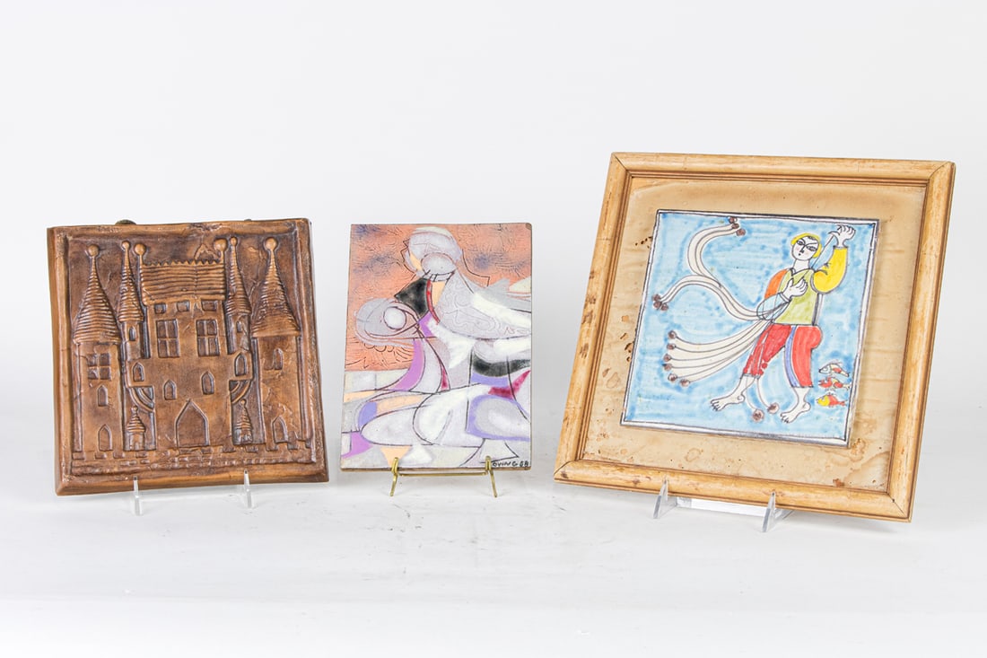 A Richard Loving enameled copper panel (1 of 1)