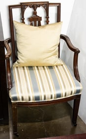 A Sheraton style side chair
