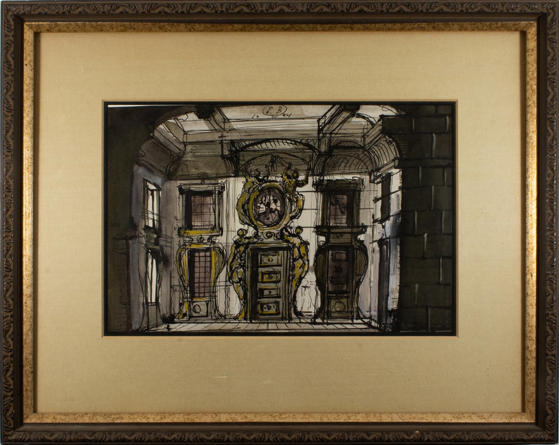 Work on paper, American School (20th century) (1 of 1)