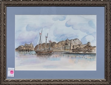 Watercolor, West Asian School (20th century)