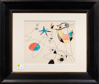Work on paper, Manner of Joan Miro