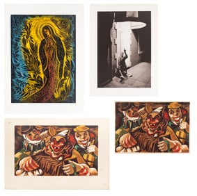 Prints, Ray Newton, John Montelongo, and Dorothy Sklar