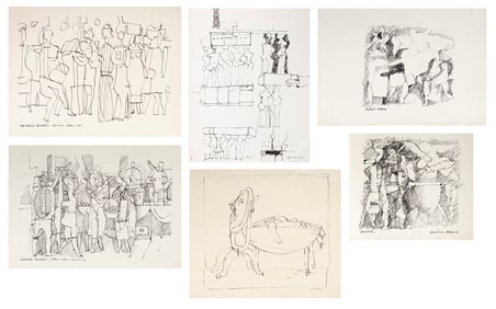Works on paper, Edgar Louis Ewing
