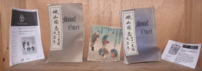 Group of three Asian themed books