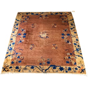 A Chinese Art Deco style rug