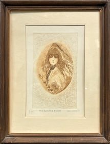 Etching, Carol Travers Lummus
