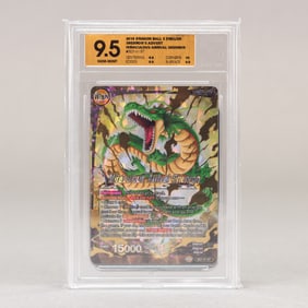 Dragon Ball Miraculous Arrival Shenron Showdown BLACK STONE Trading Card Game, Authentic Auto (Banda