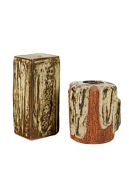 Two Jorgen Mogensen (Denmark, 1927-2004) ceramic vases