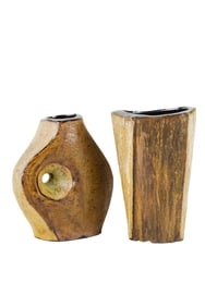 Two Helmut Friedrich Schaffenacker (German, 1921-2010) pottery vases