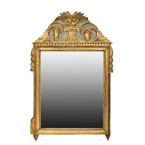 A French Neoclassical looking glass or mirror late 18th/early 19th century