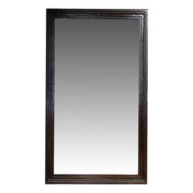 A contemporary Brutalist mirror