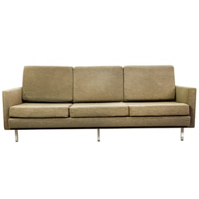 A Modernica three seat sofa in the Knoll style