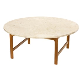A Bruno Mathsson (1907-1988) for Dux, coffee table, Sweden, 1950's